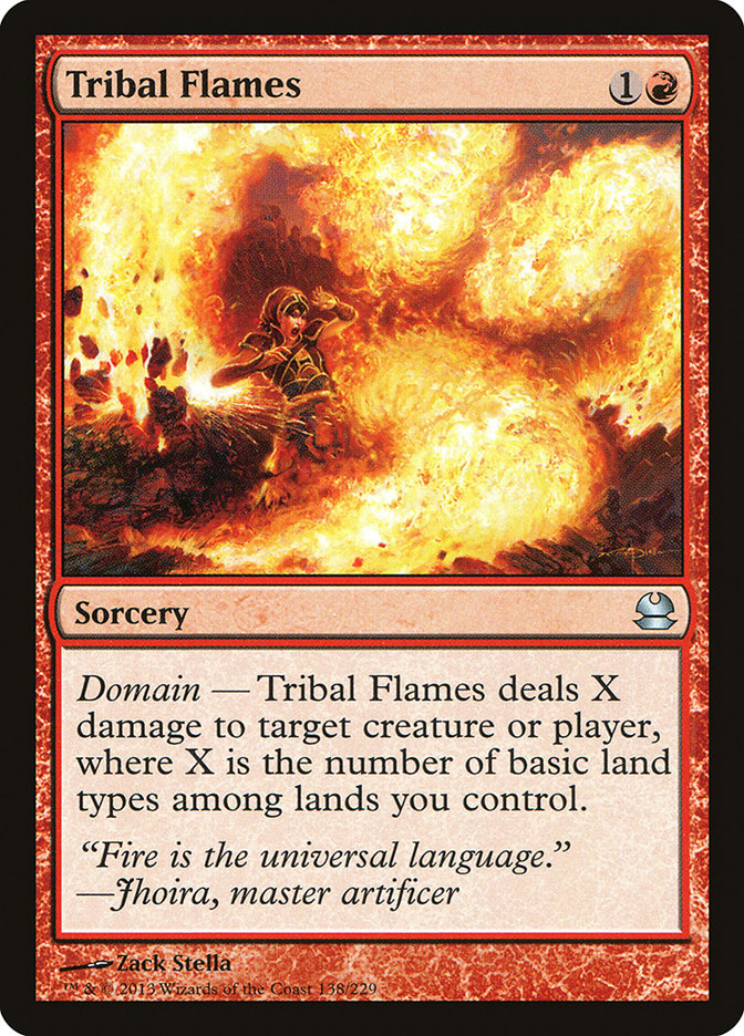 Tribal Flames [Modern Masters] | Nerdz Cafe