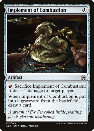 Implement of Combustion [Aether Revolt]