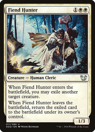 Fiend Hunter [Duel Decks: Blessed vs. Cursed]