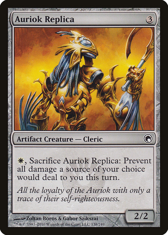 Auriok Replica [Scars of Mirrodin] | Nerdz Cafe