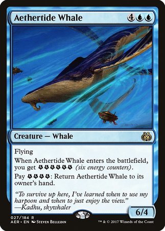 Aethertide Whale [Aether Revolt]