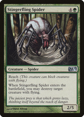 Stingerfling Spider [Magic 2012]