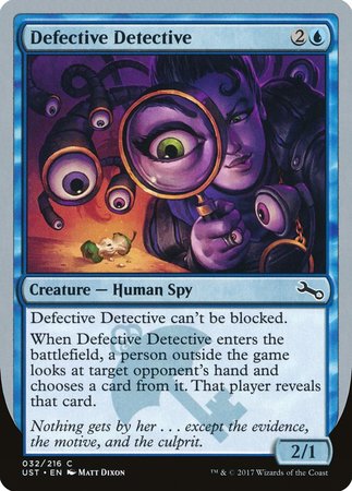 Defective Detective [Unstable]