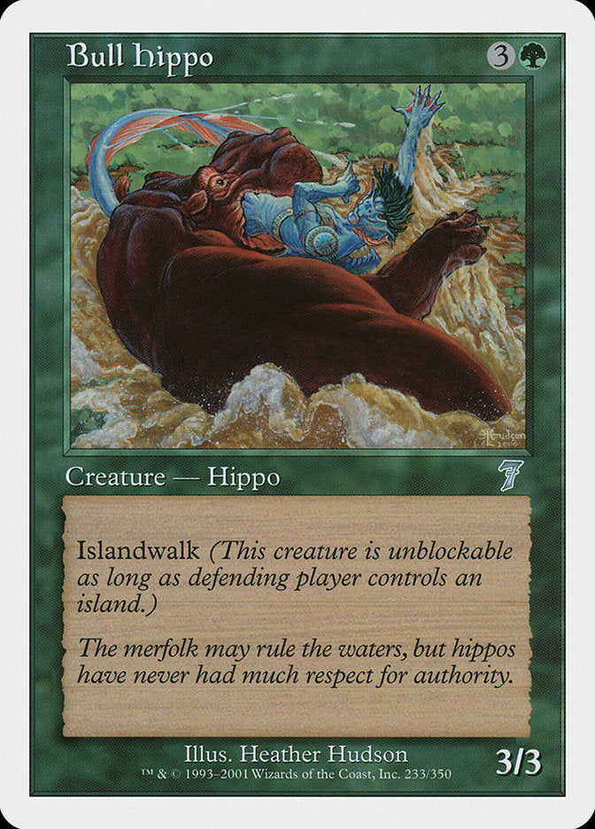 Bull Hippo [Seventh Edition] | Nerdz Cafe