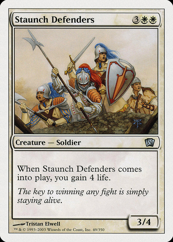 Staunch Defenders [Eighth Edition] | Nerdz Cafe