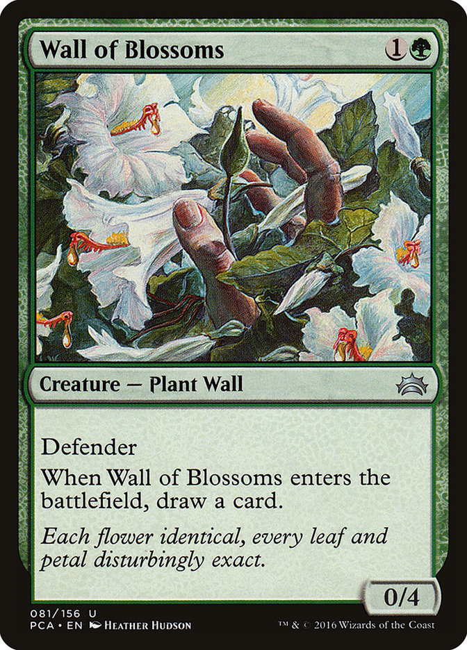 Wall of Blossoms [Planechase Anthology] | Nerdz Cafe