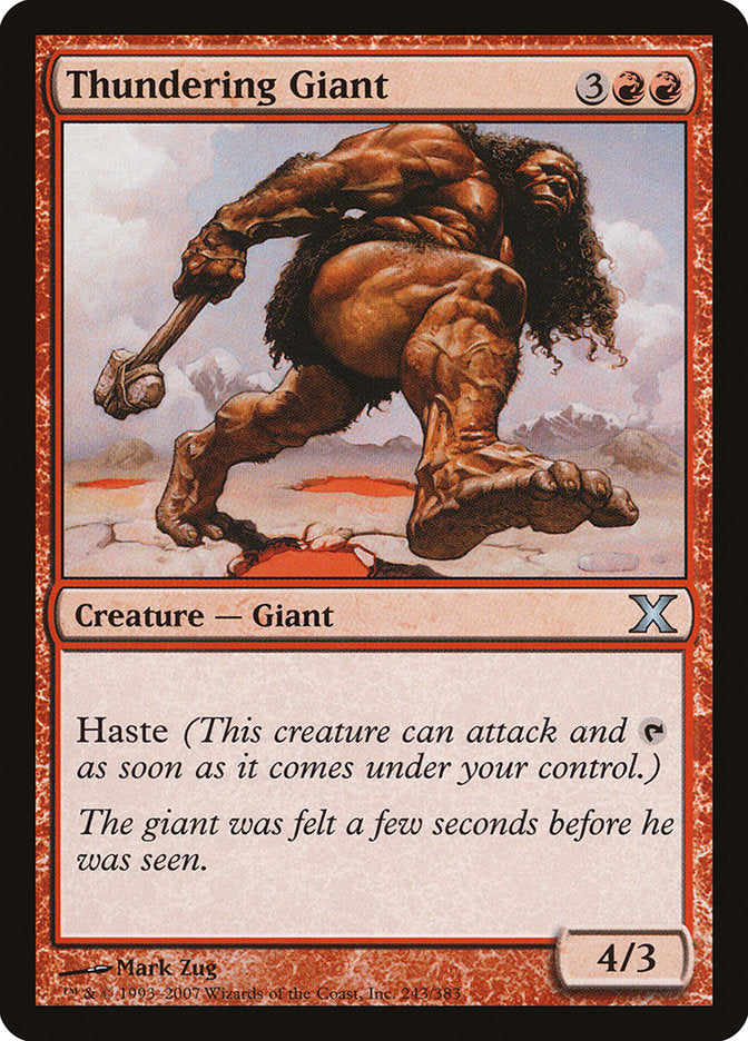 Thundering Giant [Tenth Edition]