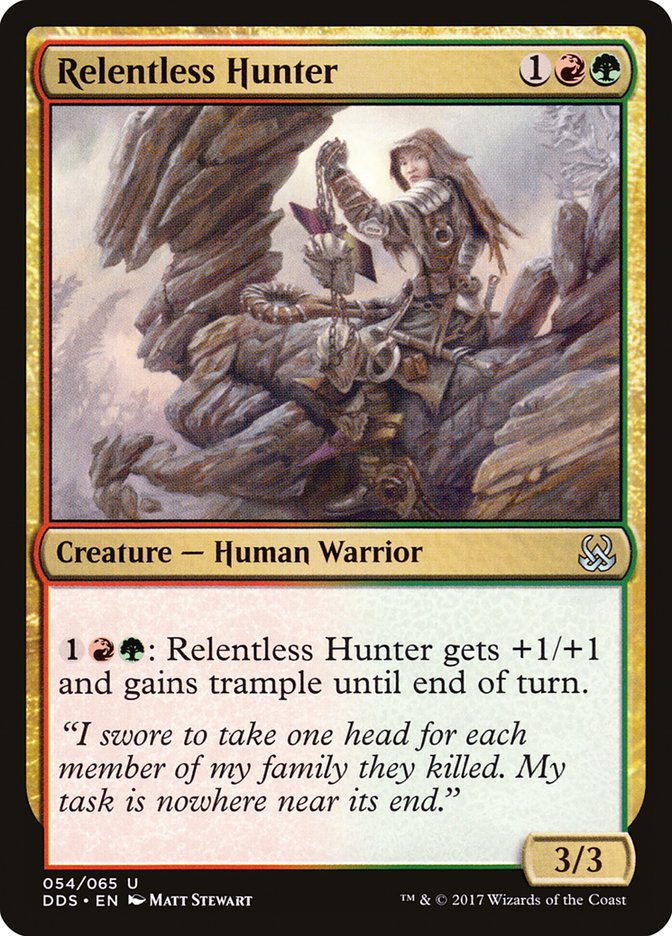 Relentless Hunter [Duel Decks: Mind vs. Might] | Nerdz Cafe