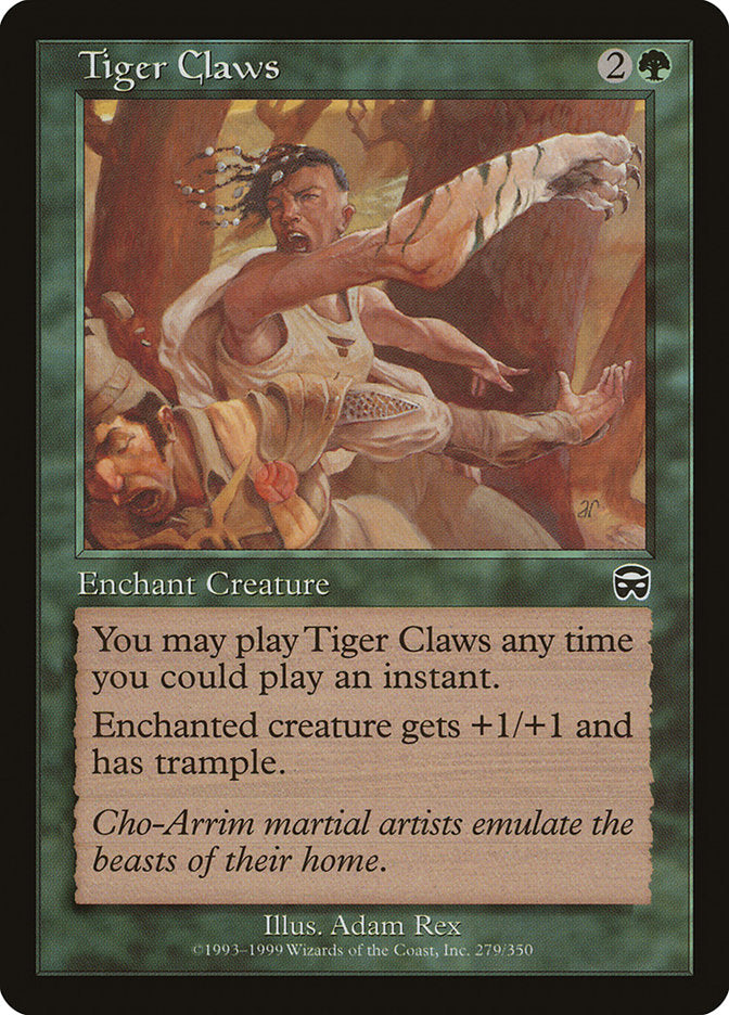 Tiger Claws [Mercadian Masques] | Nerdz Cafe