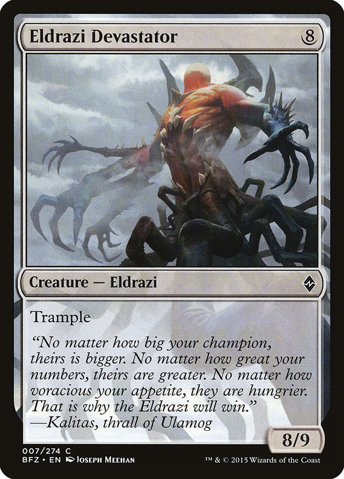 Eldrazi Devastator [Battle for Zendikar] | Nerdz Cafe