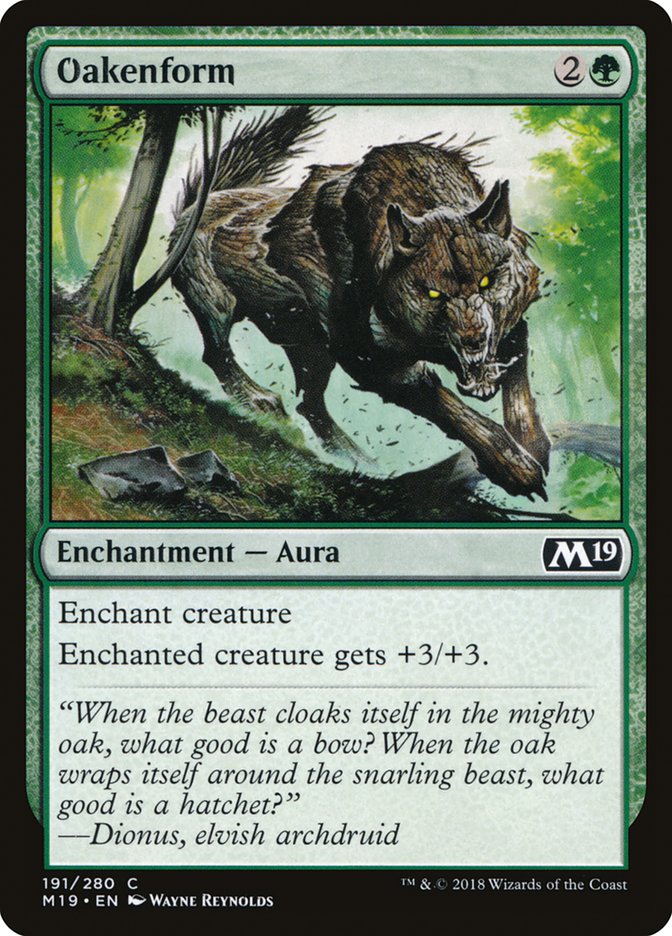 Oakenform [Core Set 2019] | Nerdz Cafe