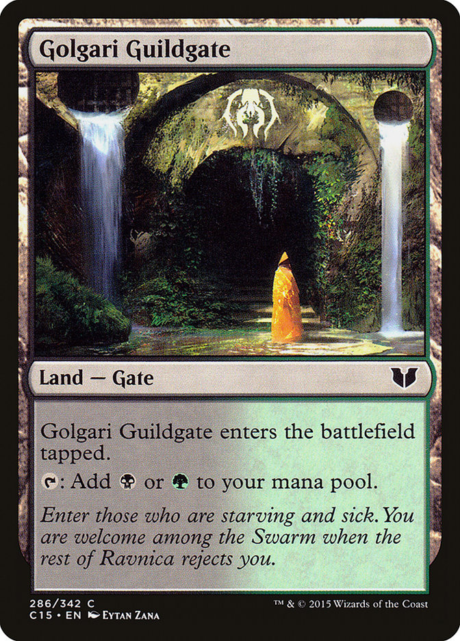 Golgari Guildgate [Commander 2015] | Nerdz Cafe